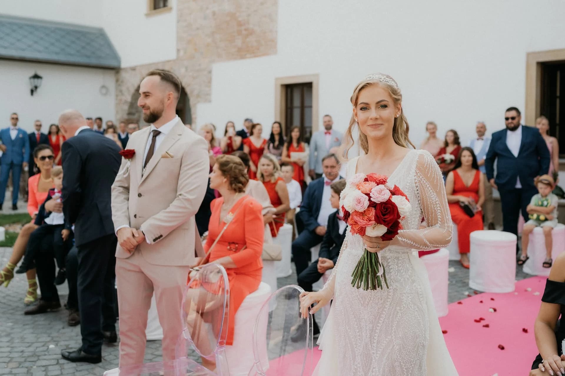 Hochzeit im Schloss Bošany 1